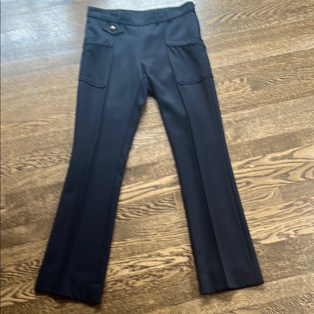 Balenciaga Black Boot Cut Flare Pants